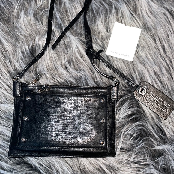 Marc by Marc Jacobs Workwear Leather Studded Crossbody bag - Picture 1 of 12